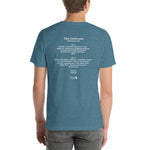 1983 - 10/20 - Grateful Dead at The Centrum, Unisex Set List T-Shirt