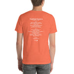 1993 - 03/18 - Grateful Dead at Capital Centre, Unisex Set List T-Shirt