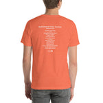 1969 - 11/26 - The Rolling Stones at The Baltimore Civic Center, Unisex Set List T-Shirt