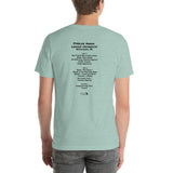 1994 - 10/07 - Phish at Stabler Arena, 'Cassette' Unisex Set List T-Shirt