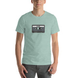 1987 - 08/15 - Grateful Dead at Town Park Telluride, 'Cassette' Unisex Set List T-Shirt