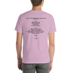 1994 - 04/16 - Phish at U-Mass Amherst - Cassette Unisex Set List T-Shirt