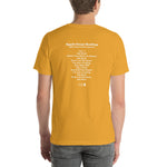 1969 - 01/30 - The Beatles at Apple Corps Rooftop, Unisex Set List T-Shirt