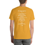 2014 - 03/07 - Avett Brothers at Barclay's Center, Unisex Set List T-Shirt