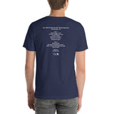 2015 - 08/12 - Phish at The Mann, Unisex Set List T-Shirt