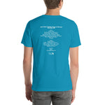 2011 - 08/09 - Phish at Lake Tahoe Outdoor Arena at Harveys, Unisex Set List T-Shirt