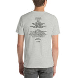 1992 - 11/19 - Phish at Ross Arena, Unisex Set List T-Shirt