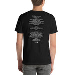 2005 - 12/31 - Widespread Panic at Philips Arena, Unisex Set List T-Shirt
