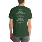 2005 - 12/31 - Widespread Panic at Philips Arena, Unisex Set List T-Shirt