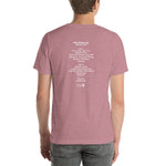2021 - 07/16 - Pigeons Playing Ping Pong at Northlands, Unisex Set List T-Shirt