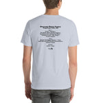2000 - 09/18 - Phish at Blossom Music Center, Unisex Set List T-Shirt
