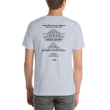 2009 - 12/05 - Phish at John Paul Jones Arena, Unisex Set List T-Shirt