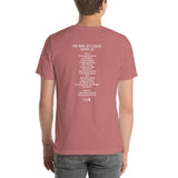 1997 - 06/16 - Dave Matthews Band at PNC Bank Arts Center, Unisex Set List T-Shirt