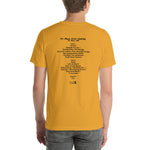 1995 - 10/25 - Phish at St. Paul Civic Center, Unisex Set List T-Shirt