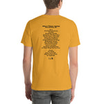 2018 - 01/13 - The Killers at Wells Fargo Center, Unisex Set List T-Shirt