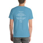1986 - 03/24 - Grateful Dead at The Spectrum, Unisex Set List T-Shirt