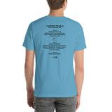 1995 - 03/19 - Grateful Dead at CoreStates Spectrum, Unisex Set List T-Shirt