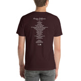 2011 - 09/30 - The Avett Brothers at Aragon Ballroom, Unisex Set List T-Shirt