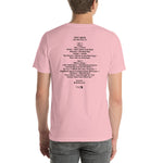 1992 - 11/19 - Phish at Ross Arena, Unisex Set List T-Shirt