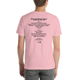 2022 - 08/02 - Phish at Blossom Music Center, Unisex Set List T-Shirt