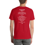 1991 - 10/31 - Grateful Dead at Oakland Coliseum, Unisex Set List T-Shirt