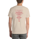 2021 - 08/31 - Phish at Shoreline Amphitheatre, Unisex Set List T-Shirt