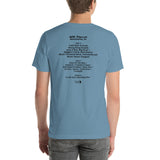 1991 - 06/14 - Grateful Dead at RFK Stadium, Unisex Set List T-Shirt