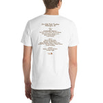 2022 - 05/06 - Widespread Panic Live Oak Bank Pavilion, Unisex Set List T-Shirt