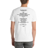 1972 - 09/30 - Grateful Dead at UA Soccer Field, Unisex Set List T-Shirt