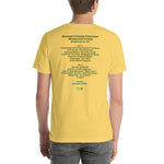 1977 - 11/06 - Grateful Dead at Broome County Veterans Memorial Arena, Unisex Set List T-Shirt