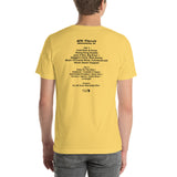 1991 - 06/14 - Grateful Dead at RFK Stadium, Unisex Set List T-Shirt