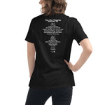 2013 - 04/19 - TAB at The Fox Theater, Ladies Set List T-Shirt