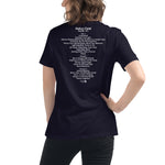 2018 - 08/08 - Pearl Jam at Safeco Field, Ladies Set List T-Shirt